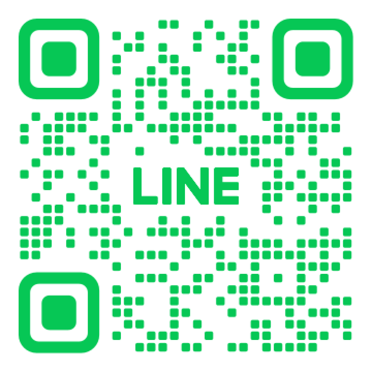 LINE友だち追加のQRコード